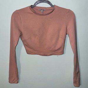 Pink Charlotte Russe Crop Top